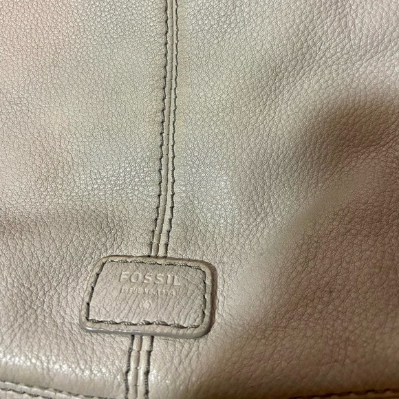 FOSSIL Leather Crossbody Satchel Bag - Picture 10 of 13